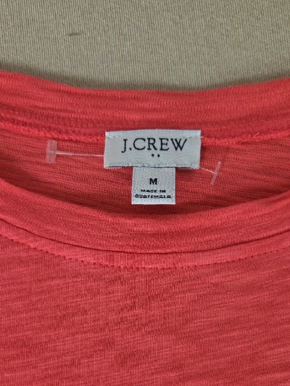 J. Crew Coral Cotton Dress Size MED